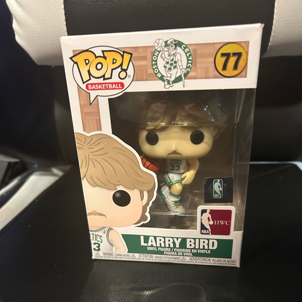 Funko Pop! Larry Bird Figure - Green and White